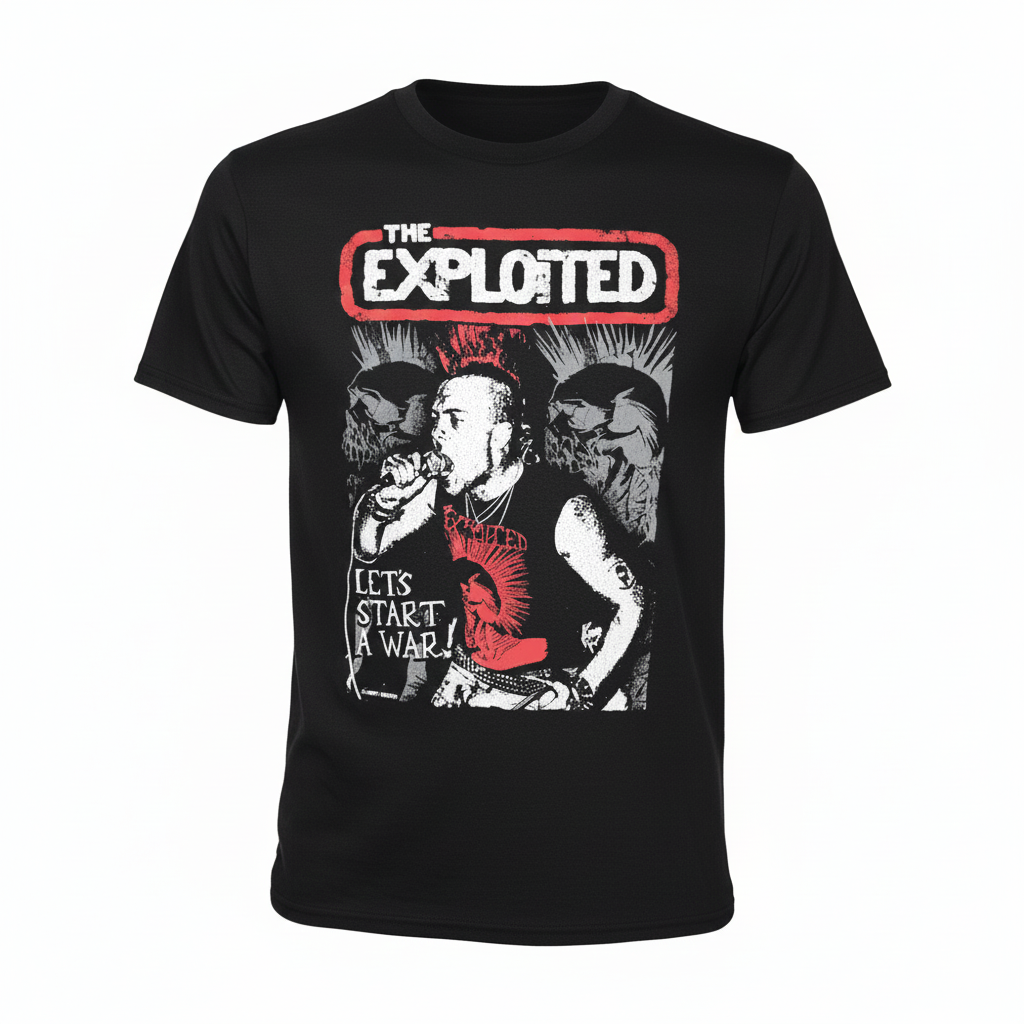 The Exploited Let's Start a War T-Shirt