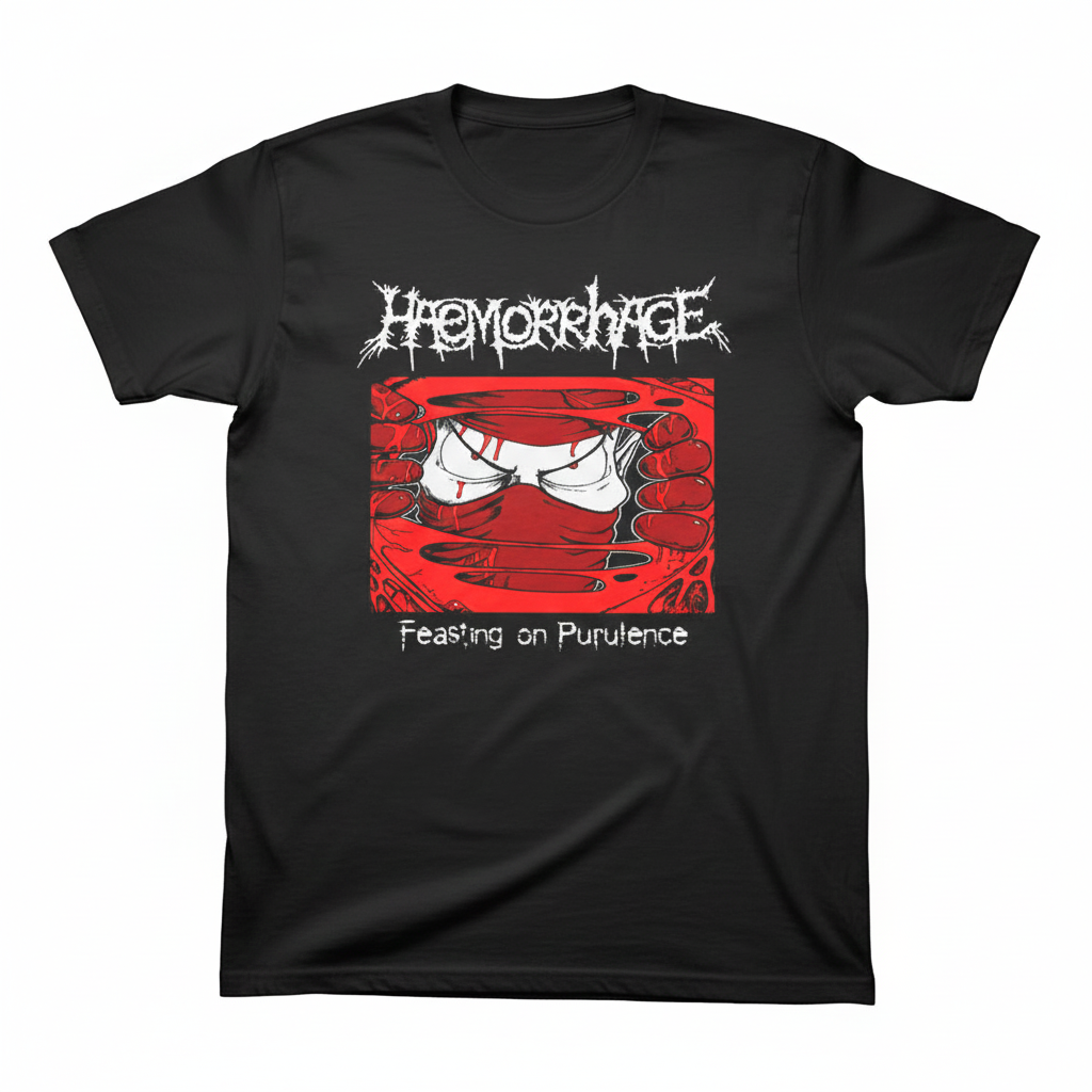 Haemorrhage Feasting on Purulence T-Shirt