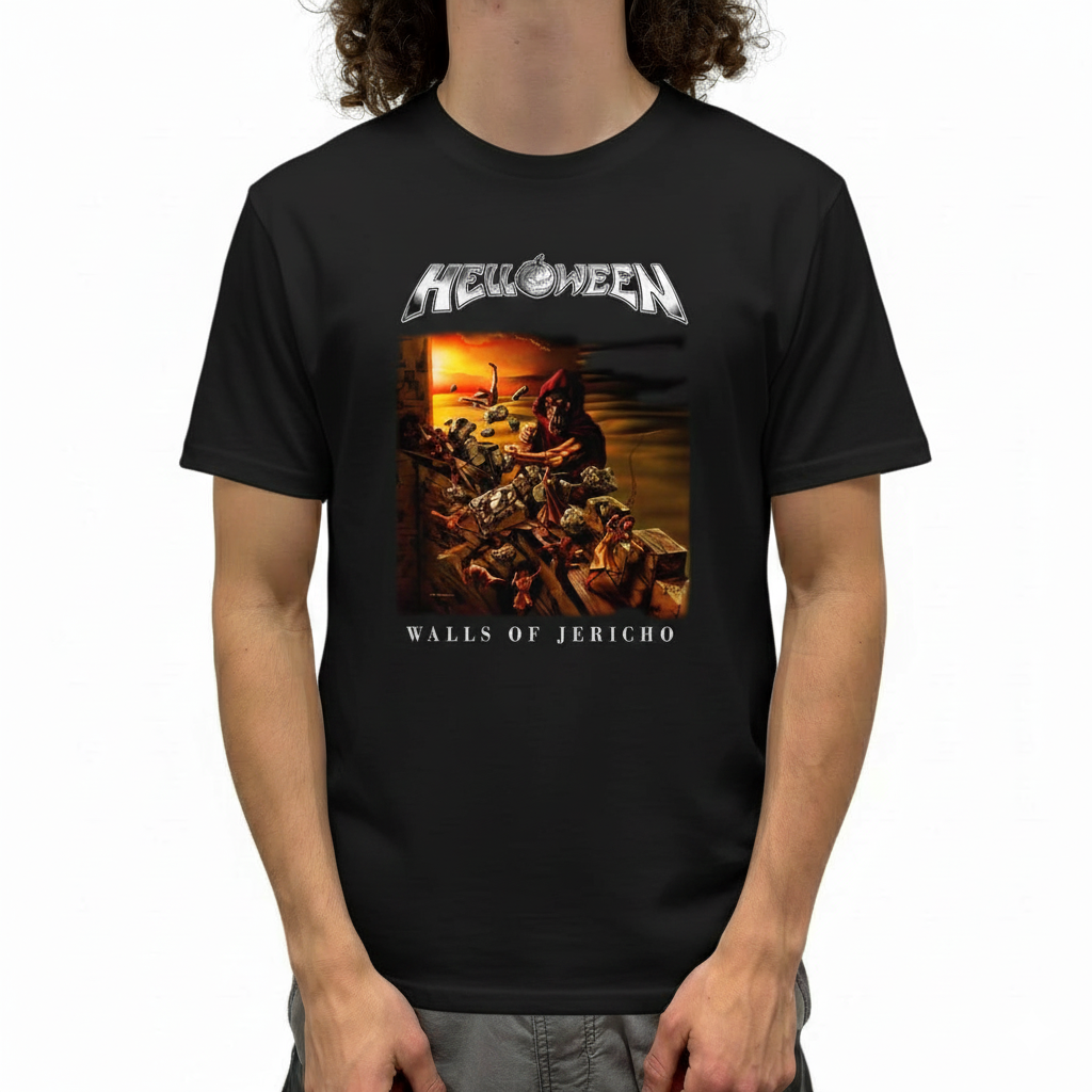 Helloween Walls Of Jericho T-Shirt