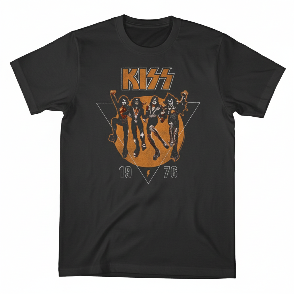 Kiss 1976 Smoke T-Shirt