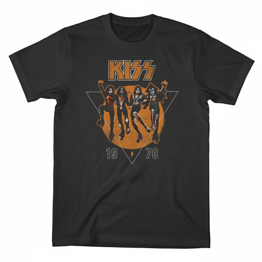 Kiss 1976 Smoke T-Shirt