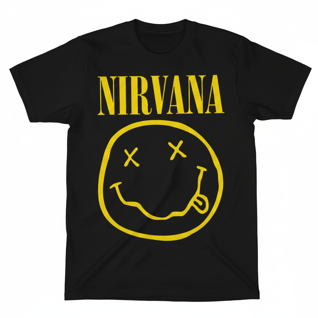 Nirvana Smiley T-Shirt