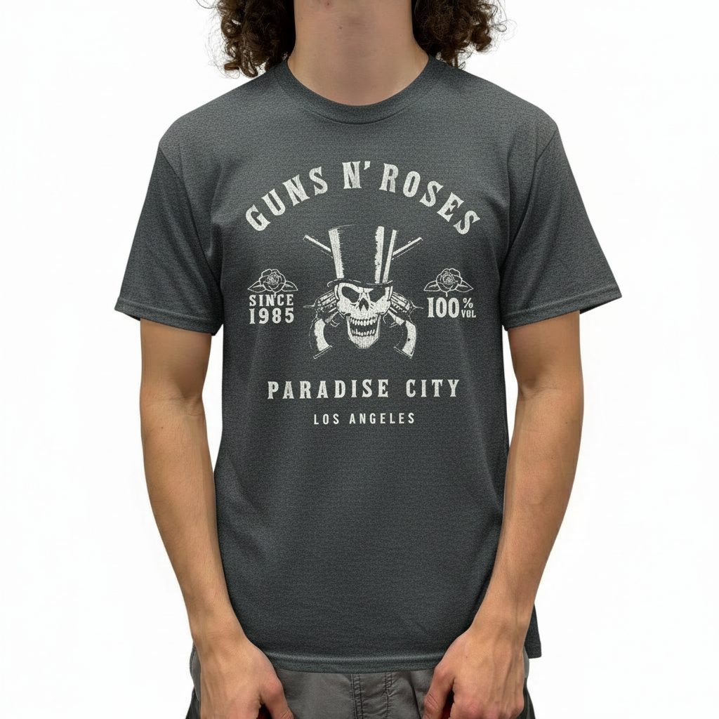 Guns N Roses Vintage LA Label T-Shirt