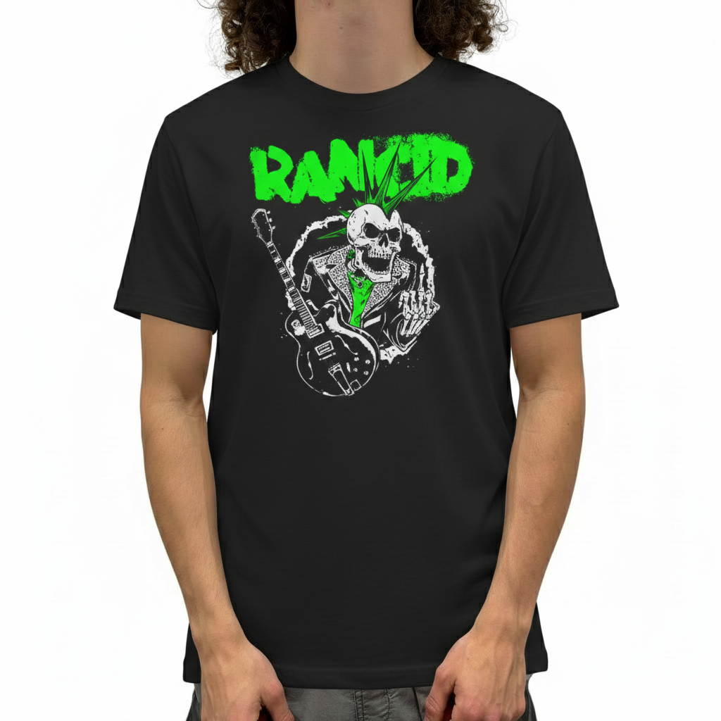 Rancid Skele Guitar T-Shirt