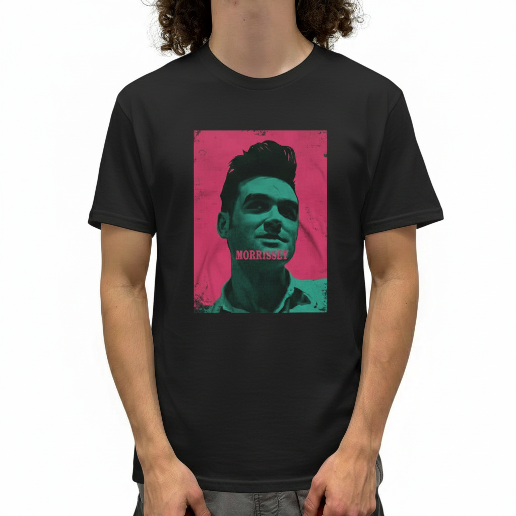 Morrissey Green Face T-Shirt