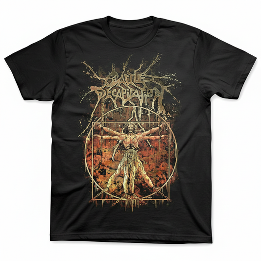 Cattle Decapitation Vitruvian T-Shirt