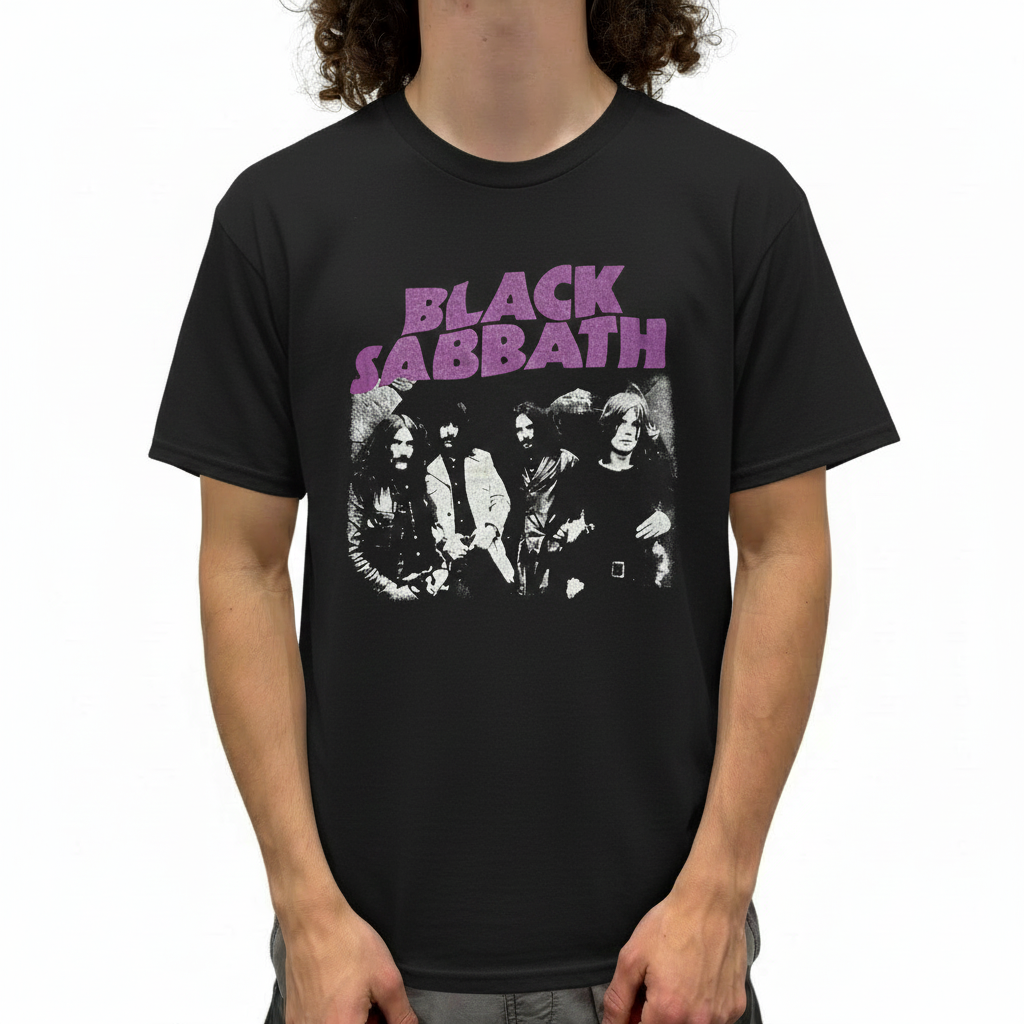 Black Sabbath Group Photo T-Shirt