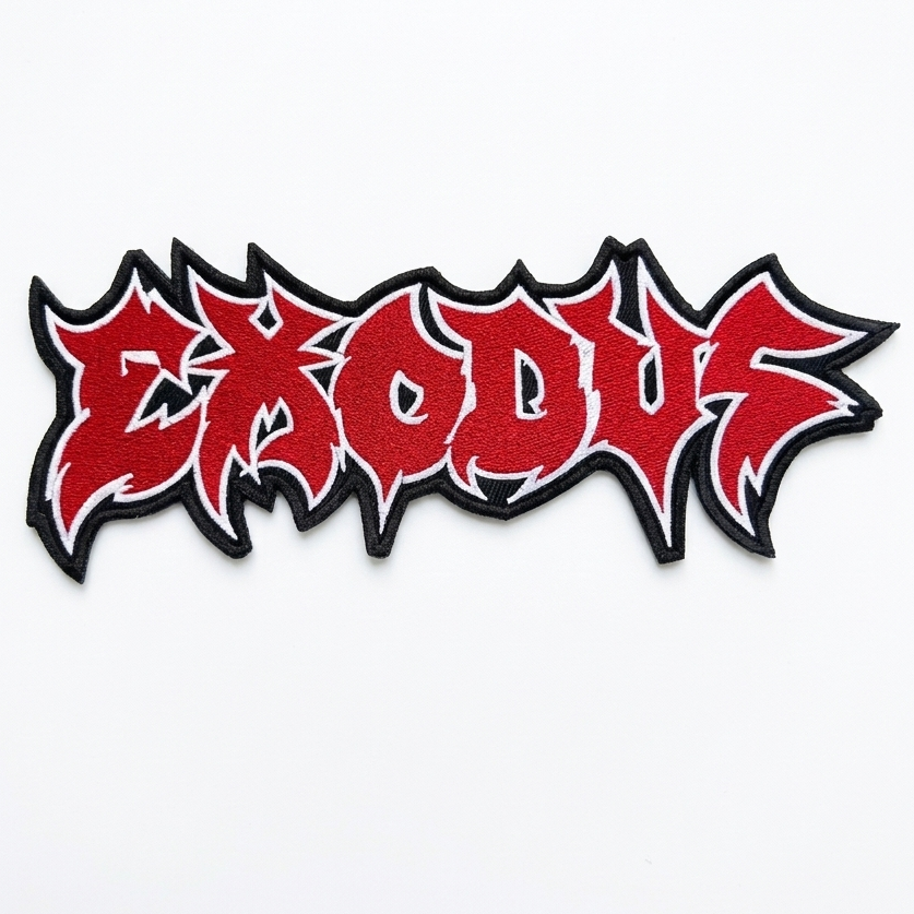 Exodus Embroidered Back Patch