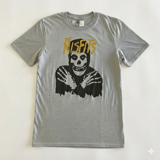 Misfits Crimson Ghost Gray T-Shirt