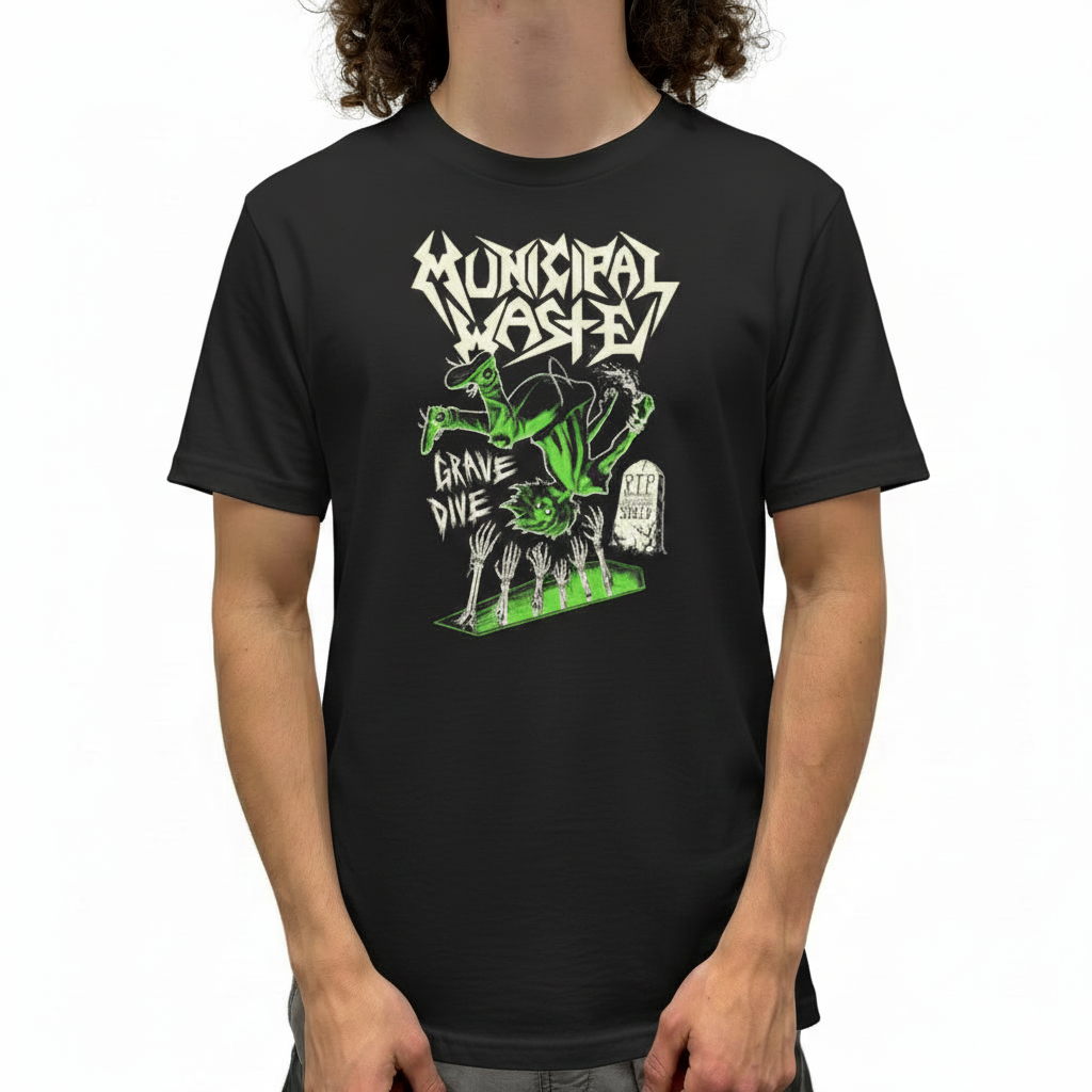 Municipal Waste Grave Dive T-Shirt