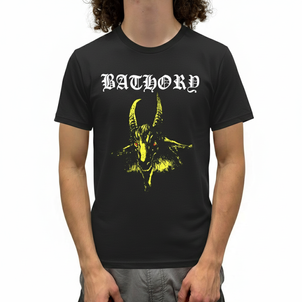 Bathory Yellow Goat T-Shirt