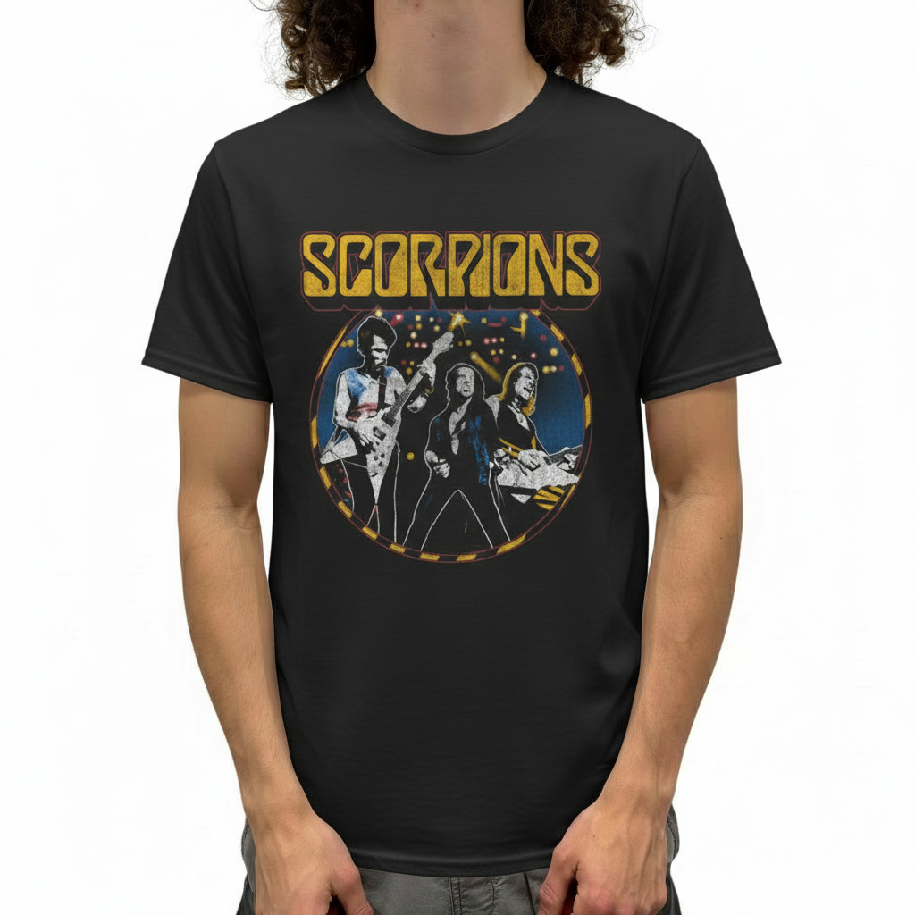 Scorpions Group Photo T-Shirt