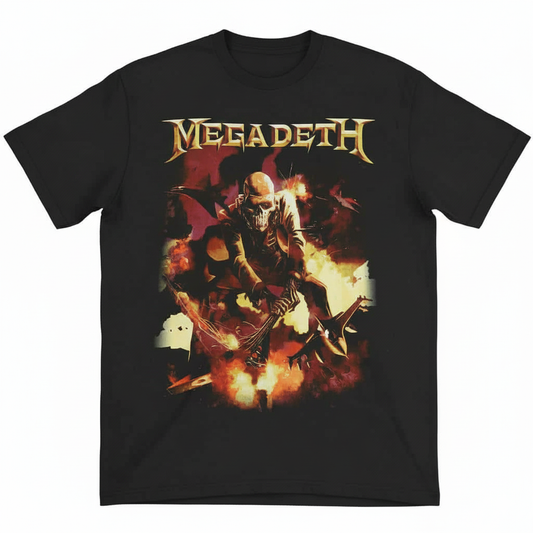 Megadeth Vic Guitar Smash T-Shirt