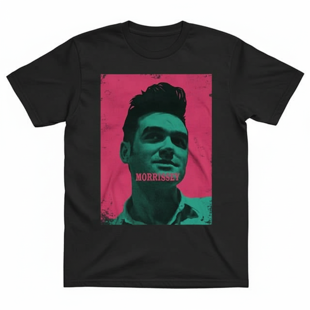 Morrissey Green Face T-Shirt