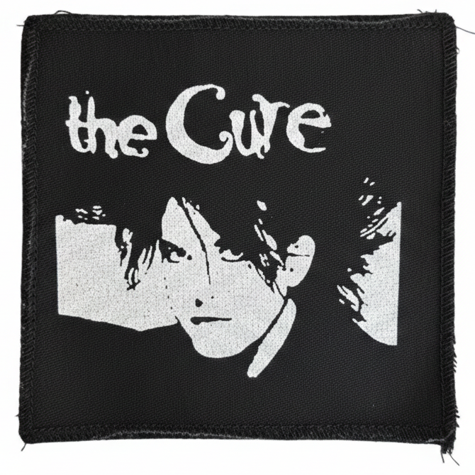 The Cure Robert Smith Cloth Patch
