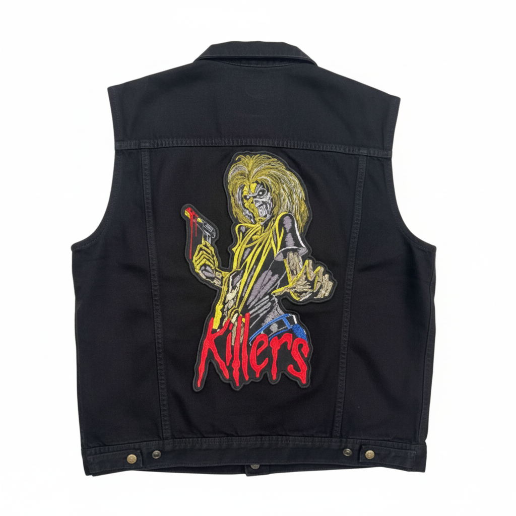 Iron Maiden Killers Embroidered Back Patch