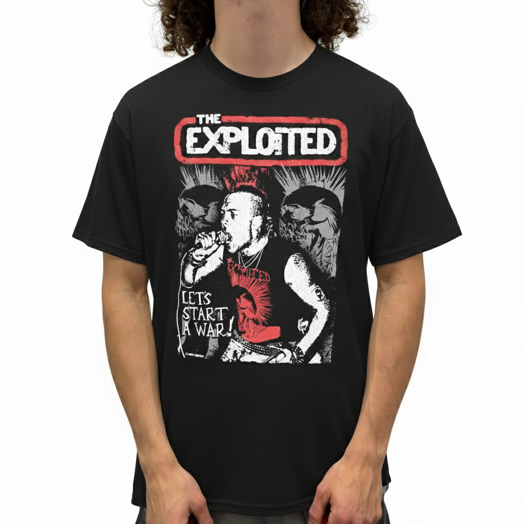 The Exploited Let's Start a War T-Shirt