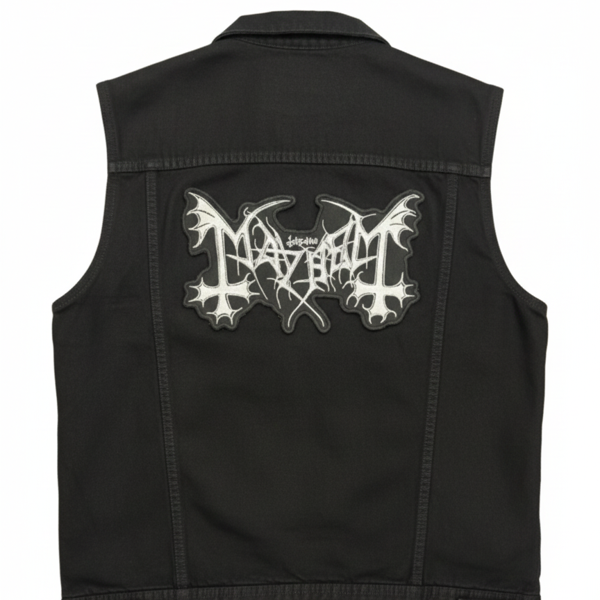 MayhemEmbroidered Back Patch