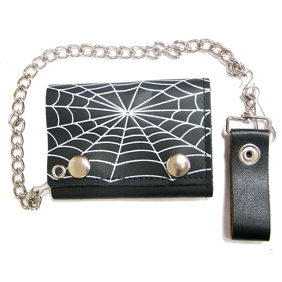 Spiderweb Tri-Fold Wallet