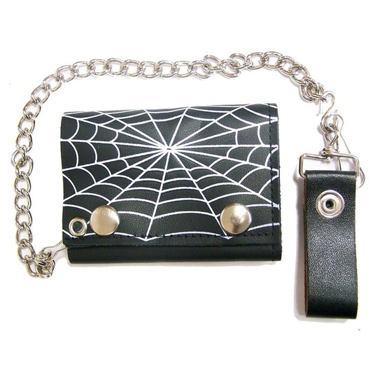 Spiderweb Tri-Fold Wallet