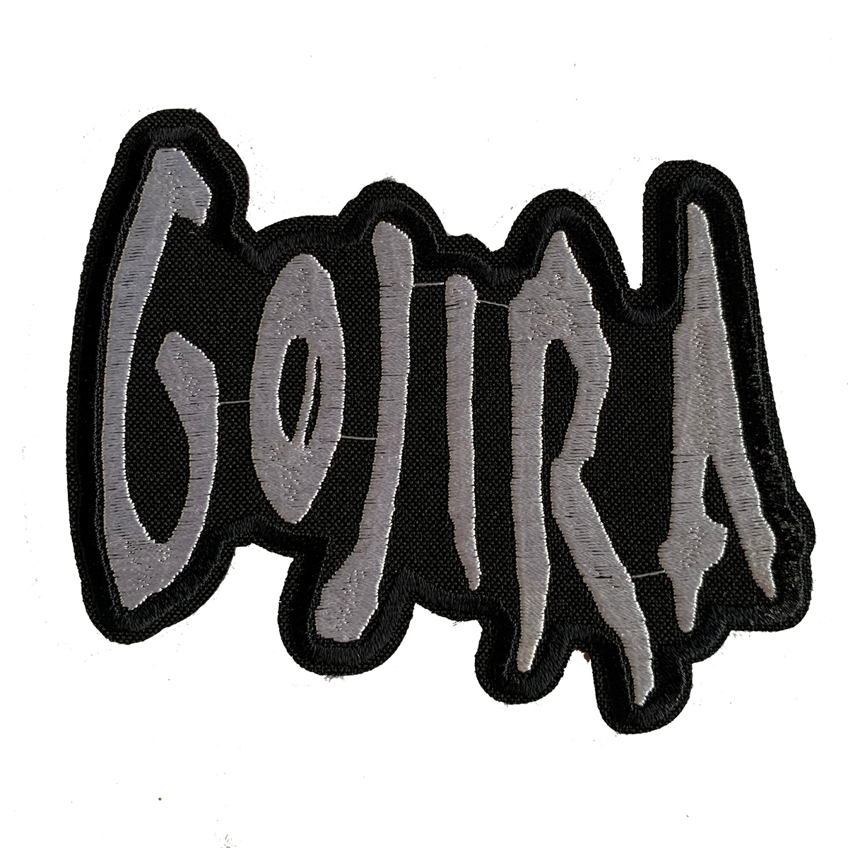 Gojira Grey Logo Embroidered Patch