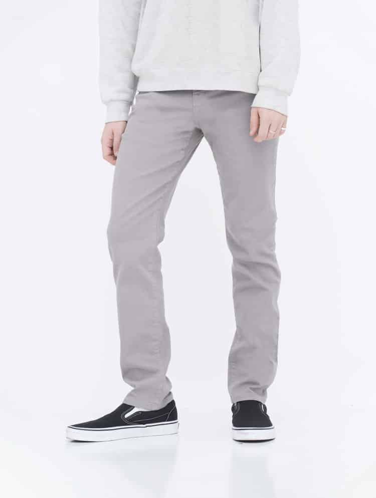 Gray Skinny Jeans side