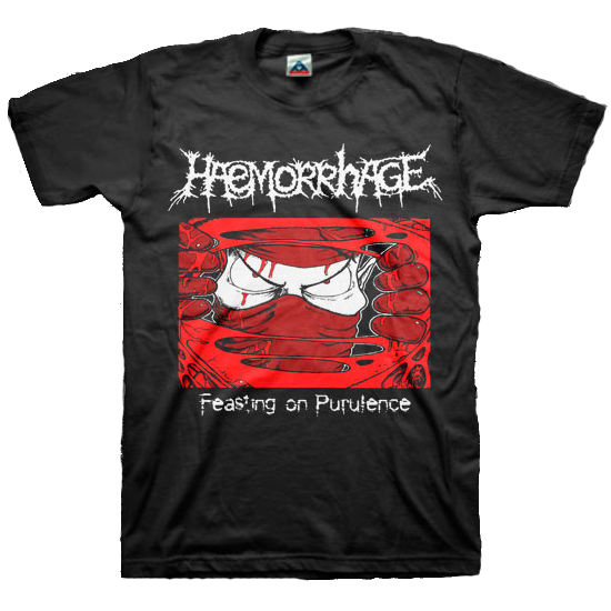 Haemorrhage Feasting on Purulence T-Shirt