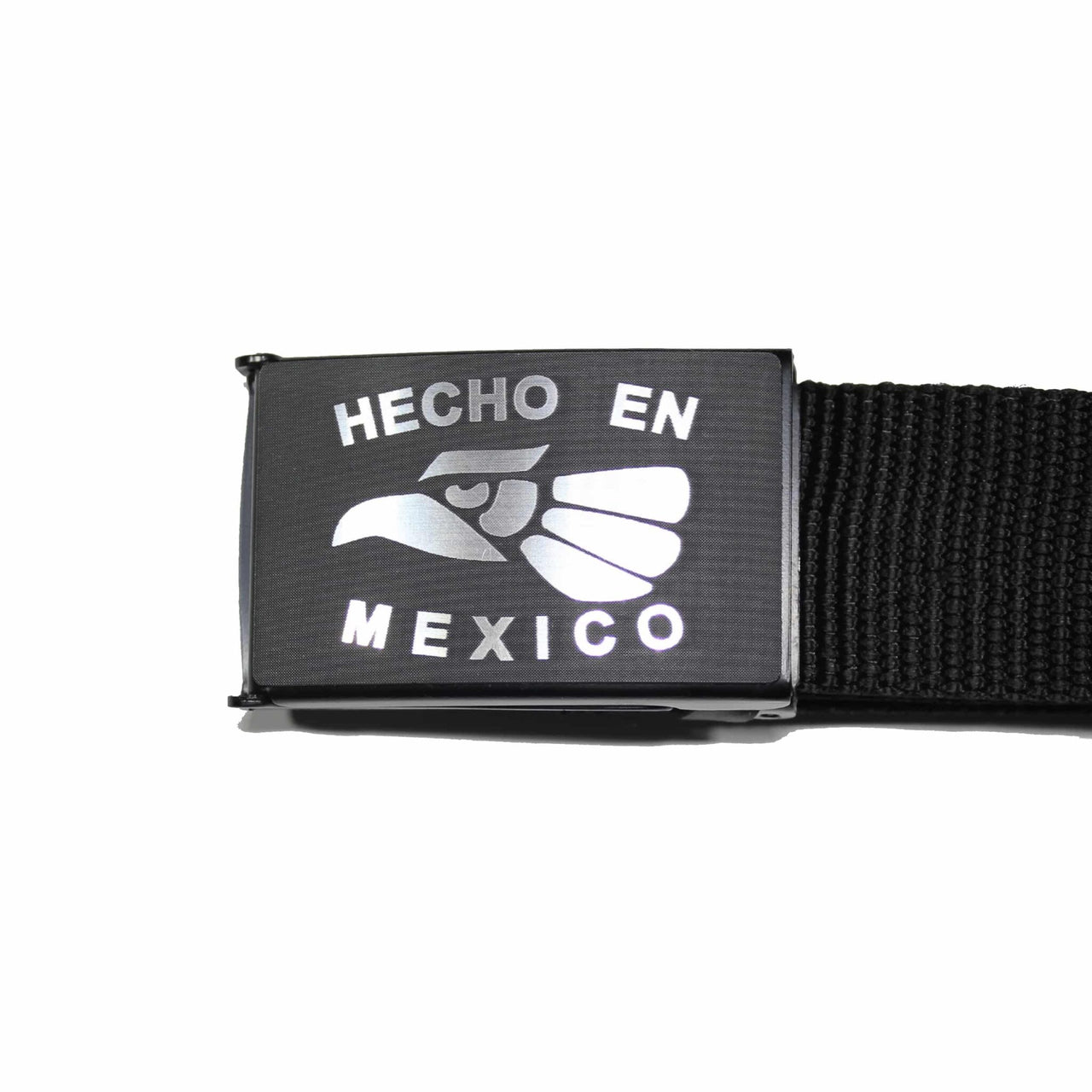 Web Belt Silver Hecho En Mexico