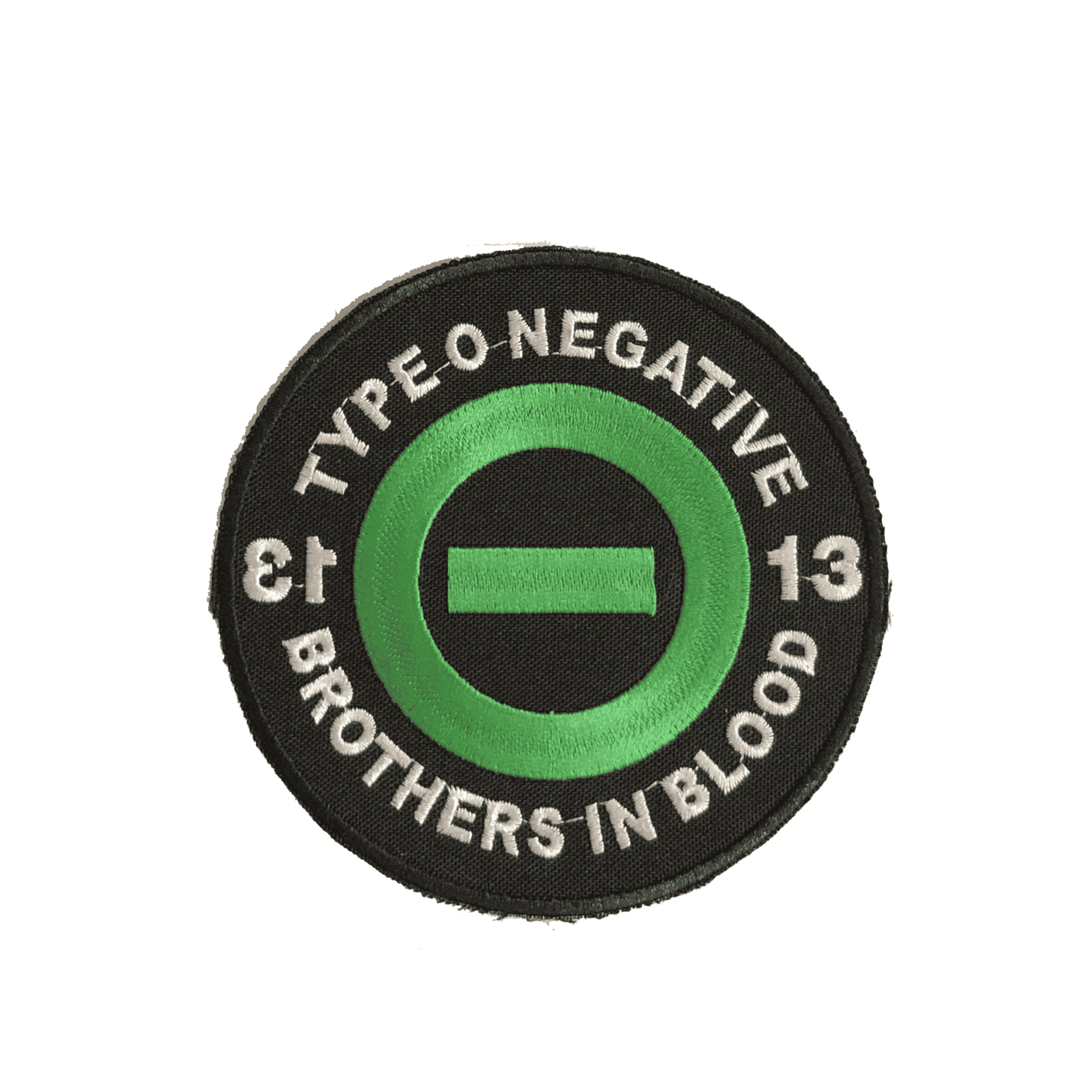Type O Negative Embroidered Patch