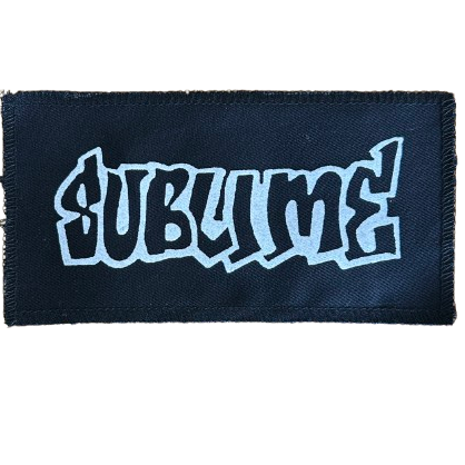 Sublime Cloth Patch – Red Zone