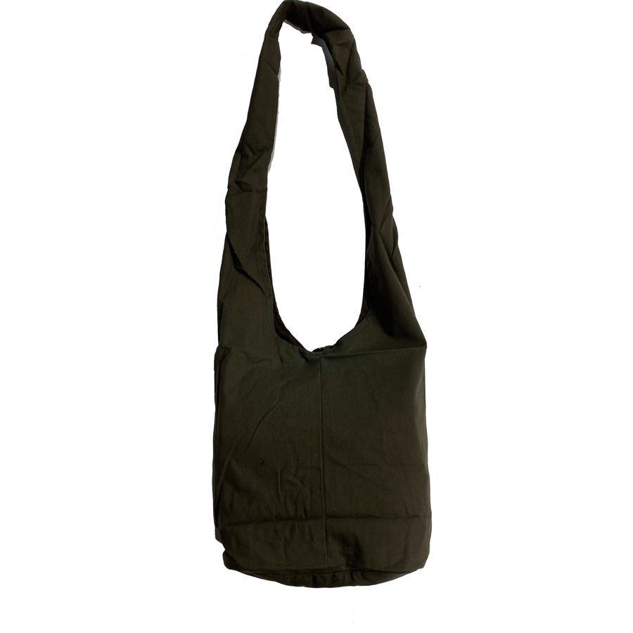 Brown Slouchy Shoulder Bag