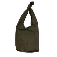 Thumbnail for Brown Slouchy Shoulder Bag
