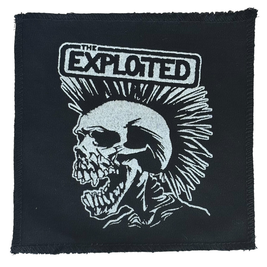 Exploited On Stage Cloth Patch