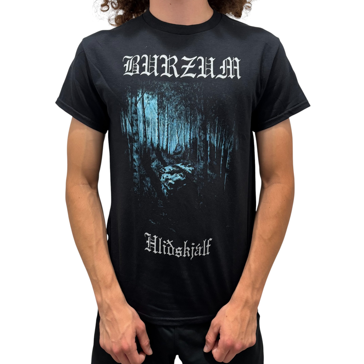 Burzum Hlidskjalf Official Band T-Shirt - Black Metal Graphic Tee Burzum Hlidskjalf Official Band T-Shirt - Black Metal Graphic Tee