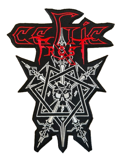 Celtic Frost Embroidered Back Patch