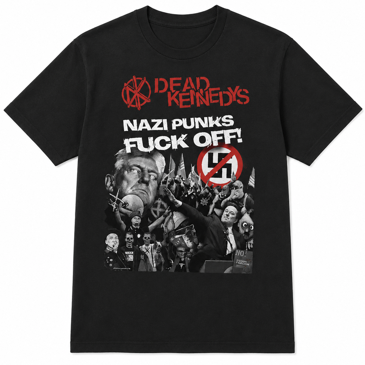 Dead Kennedy Nazi Punks Fuck Off T-Shirt