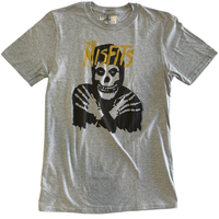 Thumbnail for Misfits Crimson Ghost Gray T-Shirt