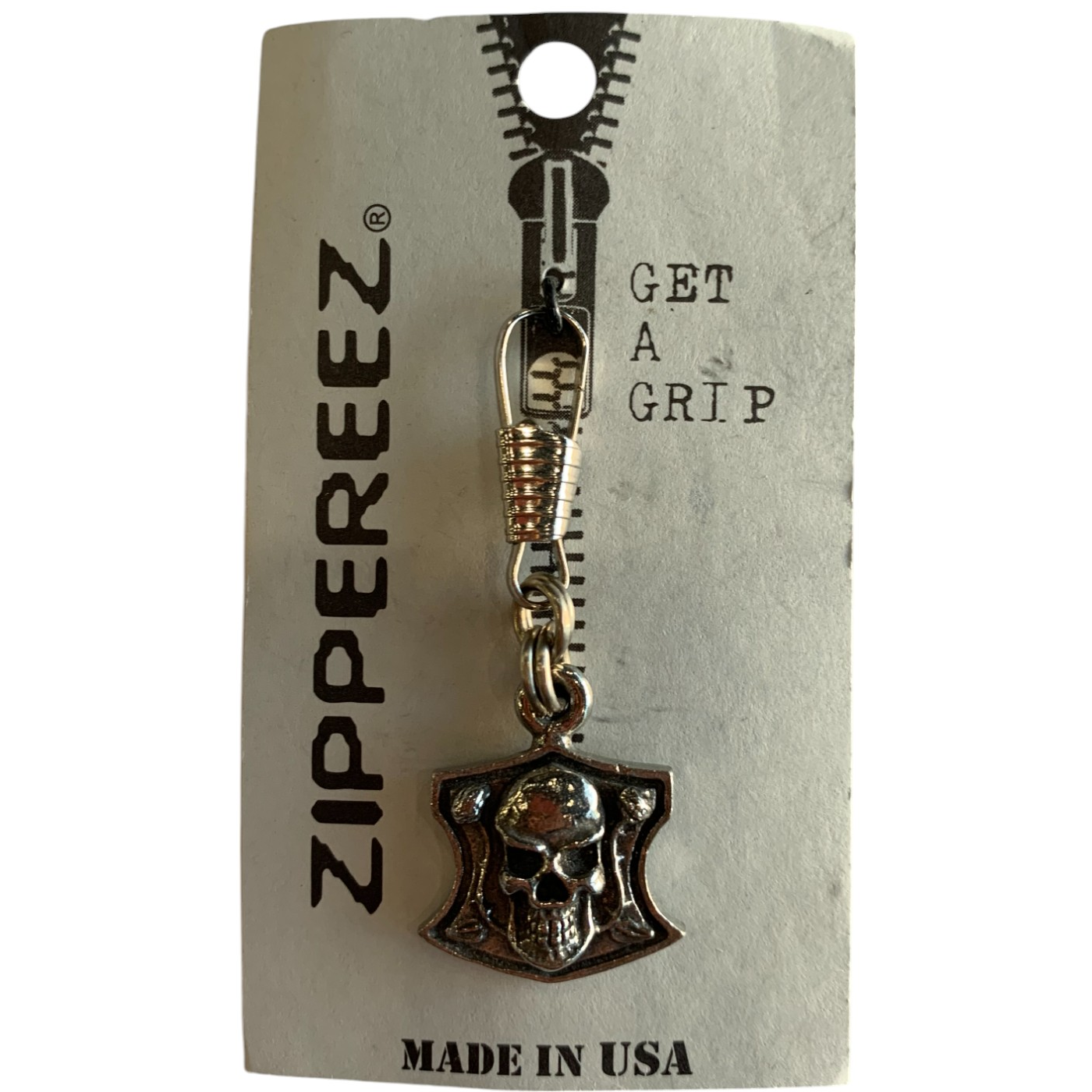 Skull Zipper Pulls for Biker Jacket