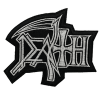 Thumbnail for Death Logo Embroidered Patch