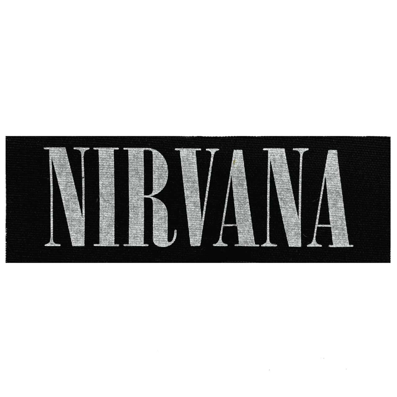 Nirvana Logo Cloth Patch