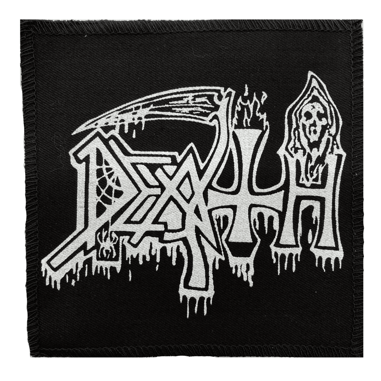 Death Logo Cloth Patch