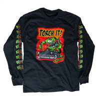 Thumbnail for Rat Fink Torch It Long Sleeve Shirt