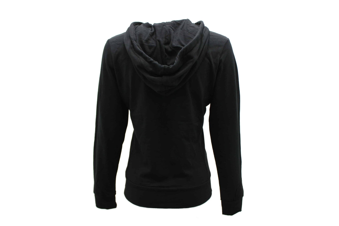 Women's Black Full Zip Hoodie