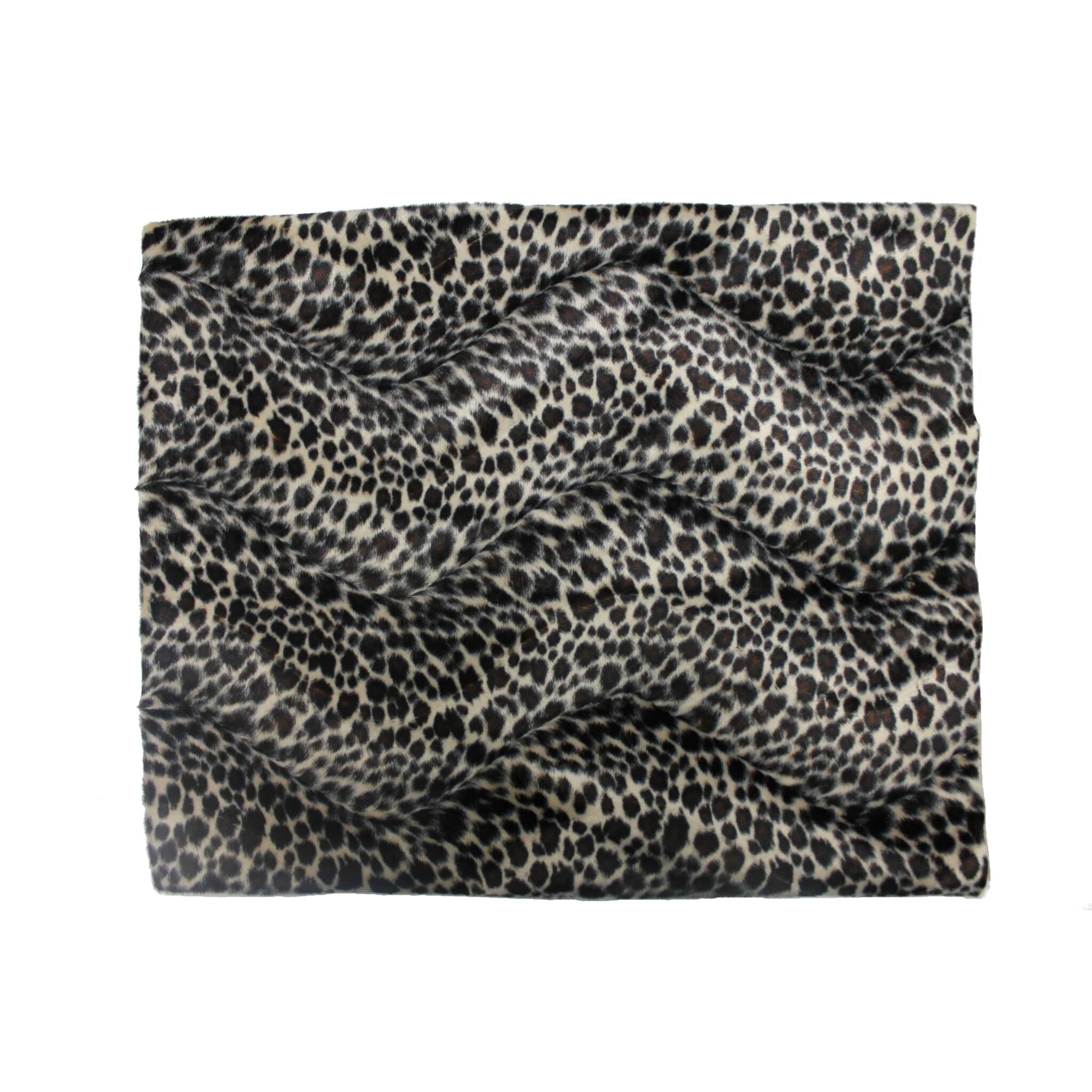 Leopard Print Fabric Brown