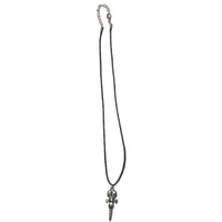 Thumbnail for Skulls on Dagger Necklace
