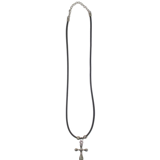 Rounded Cross Necklace
