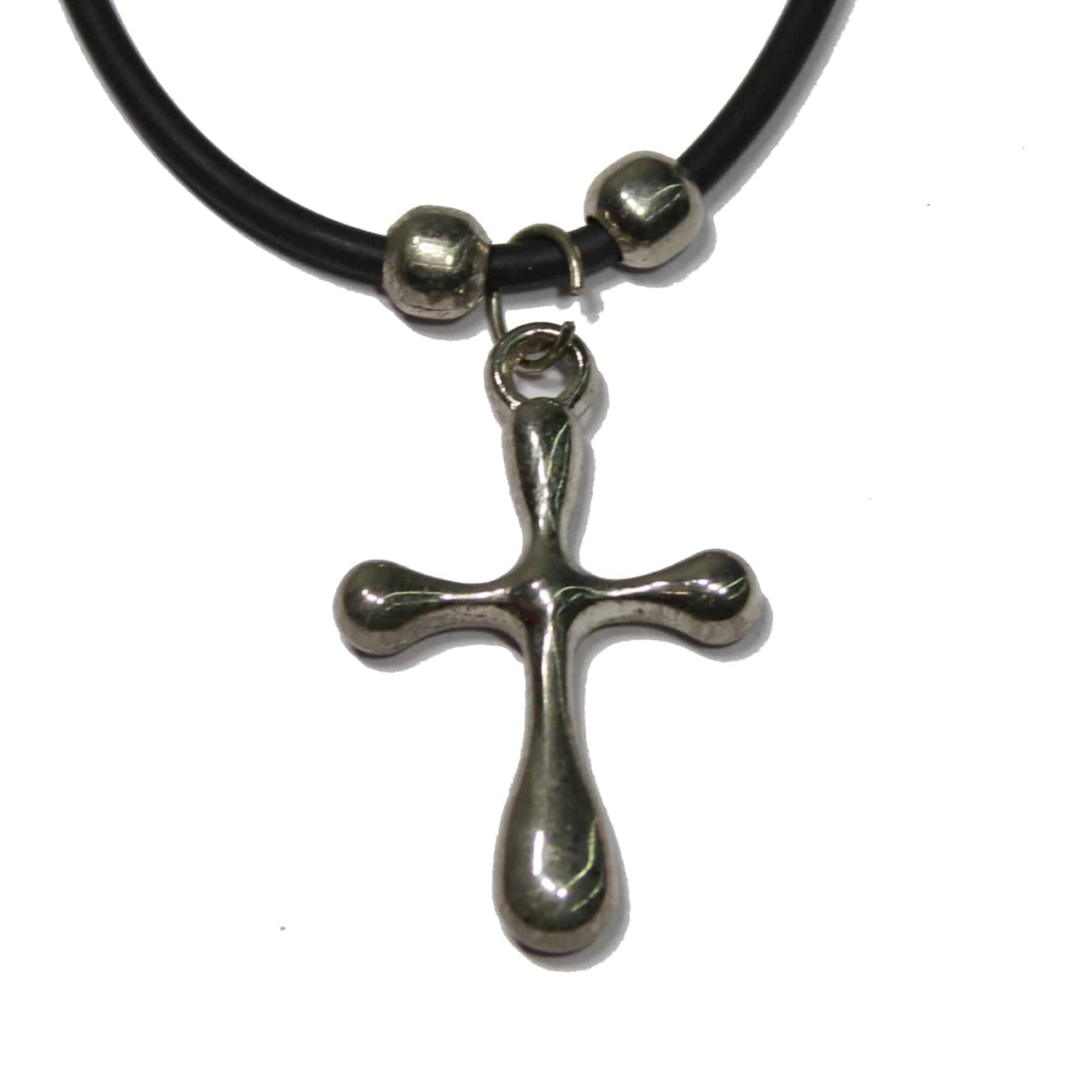 Rounded Cross Necklace