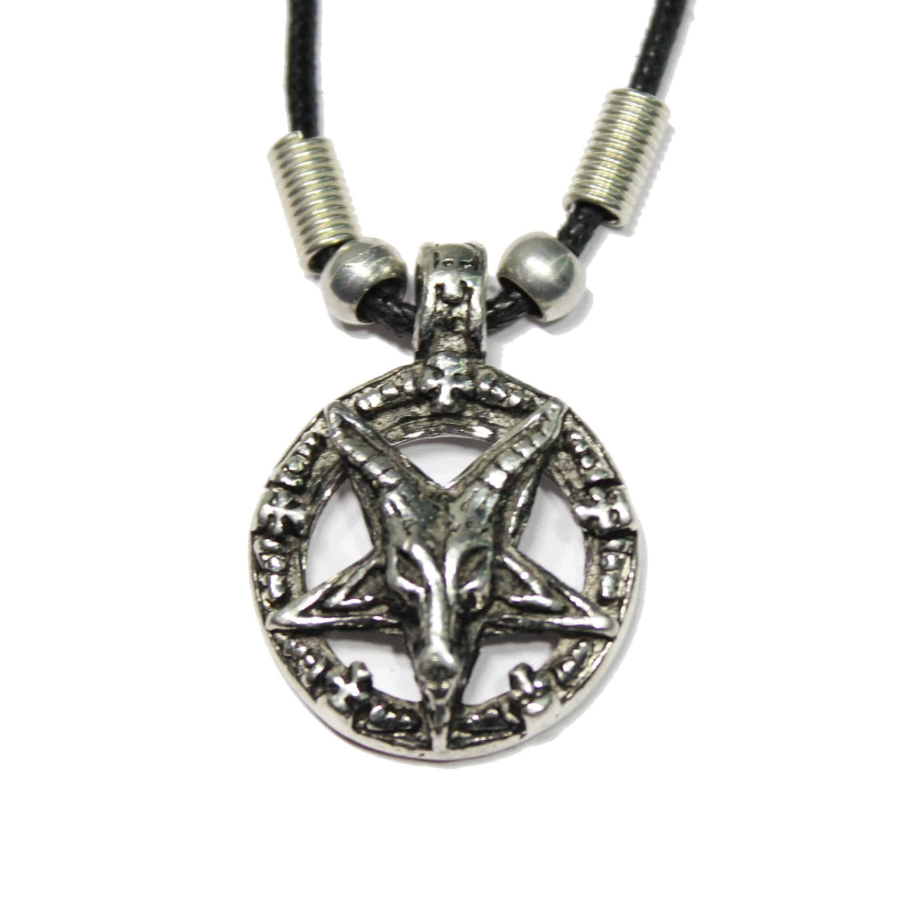 Pentagram Goat Head Necklace