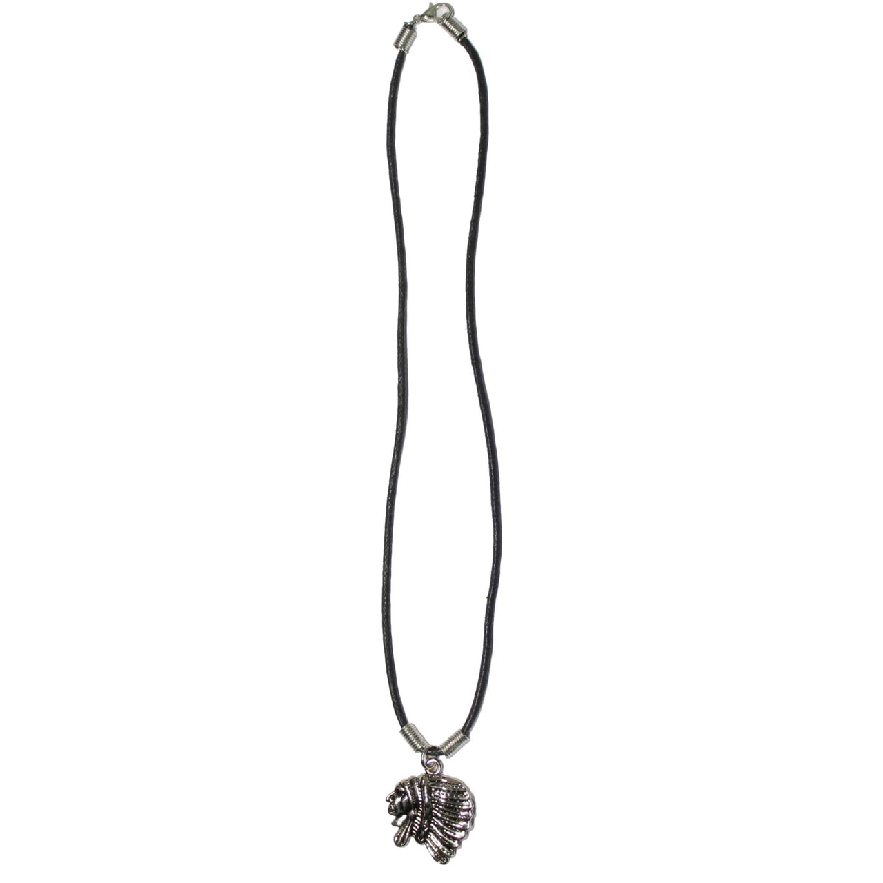 Native American Head Necklace