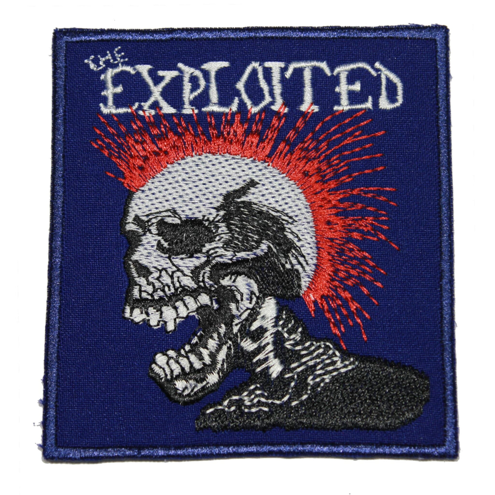 Explpited Patch The Exploited Embroidered Patch – Red Zone